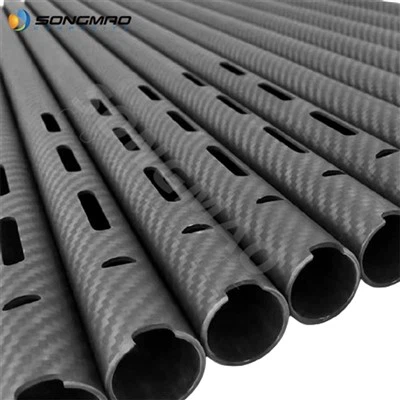 CNC Cutting Carbon Fiber Pipe