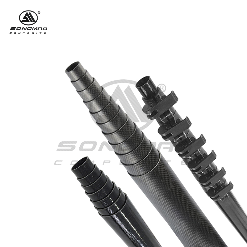 Songmao carbon fiber telescopic pole 3 Songmao carbon fiber telescopic pole 3